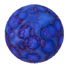 Blue orb